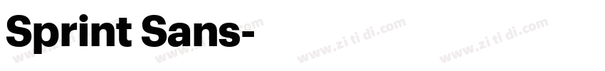 Sprint Sans字体转换 Sprint Sans字体转换